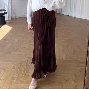 Esmeralda - Eleganter Rock mit Falten