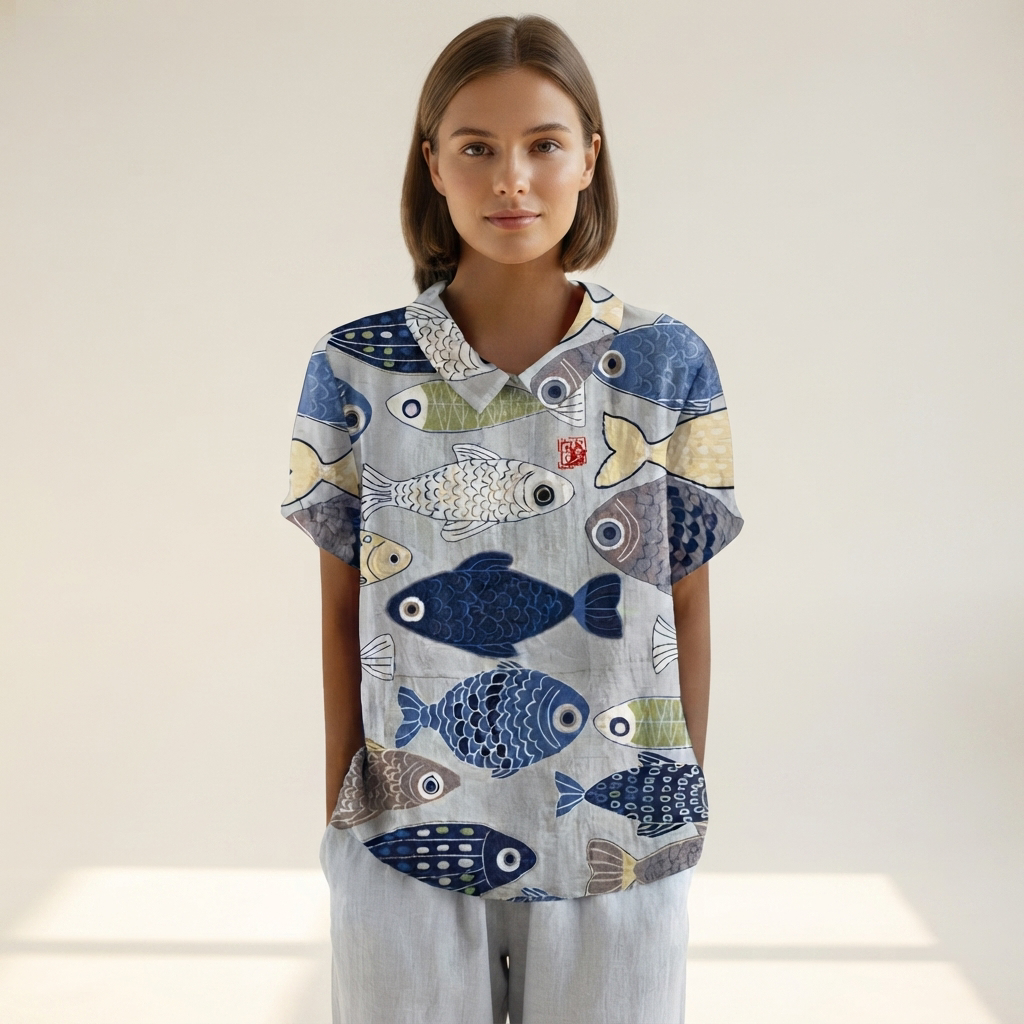 Salmah - Stilvolle und leichte Bluse