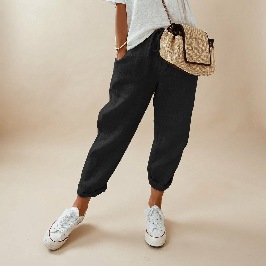 Elwyn - Atmungsaktive und Flexible Taillenhose