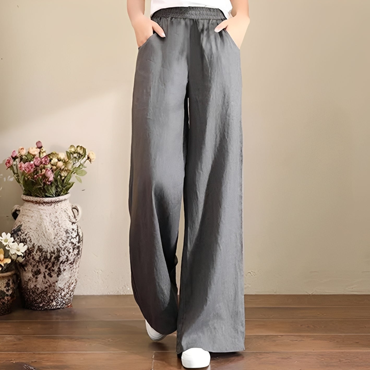 Dorothy - Bequeme Hose mit weitem Bein für Damen