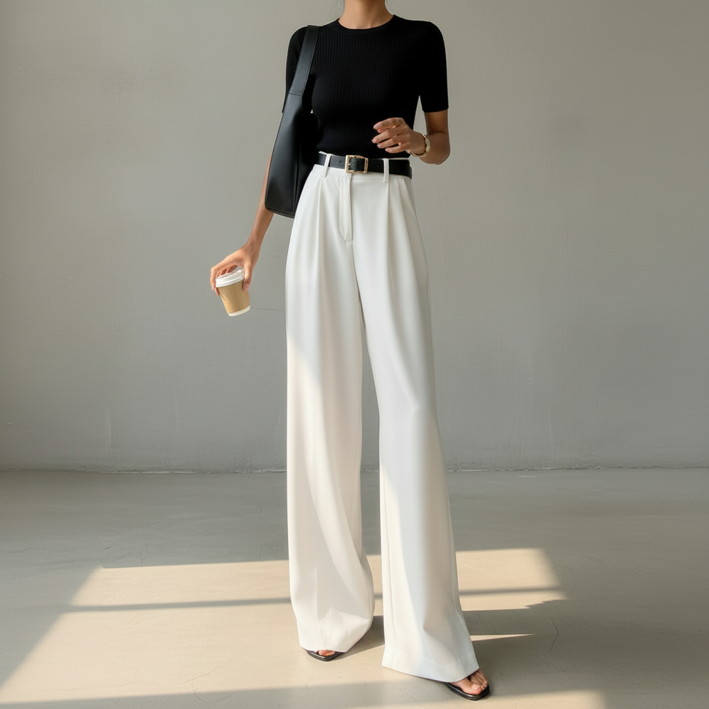 Marlene - Modische Hose mit weitem Schnitt