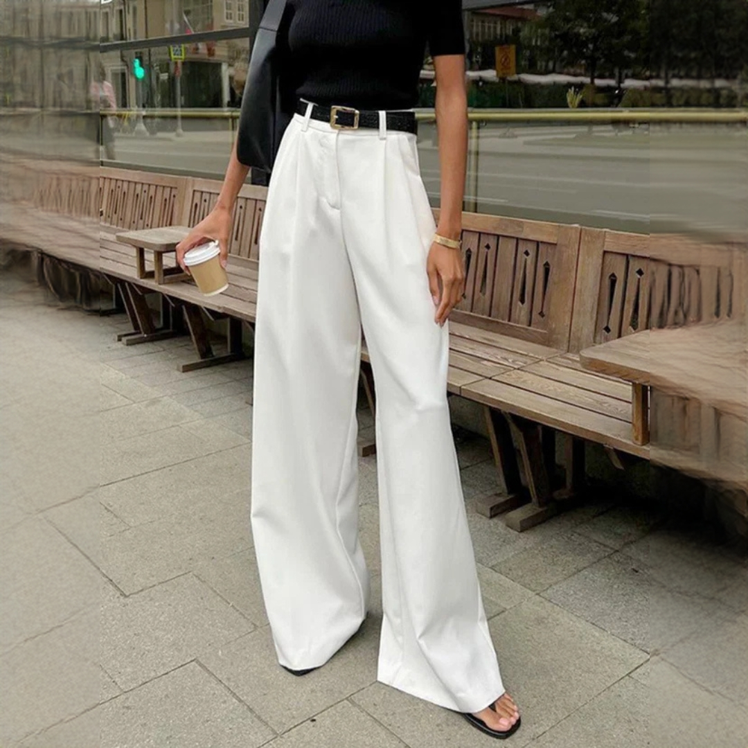 Marlene - Modische Hose mit weitem Schnitt