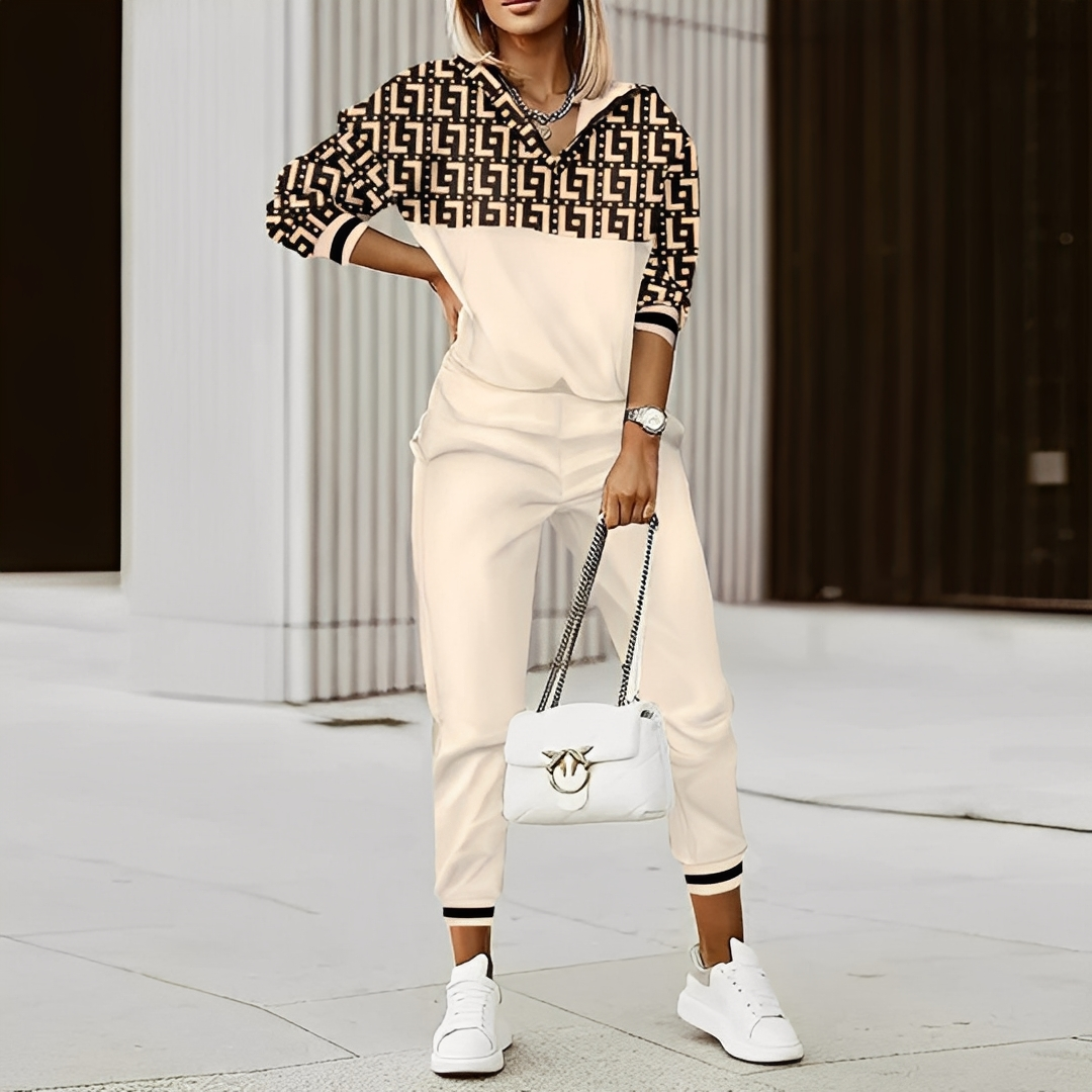 Chenafe - Trendiges zweiteiliges Damen-Set