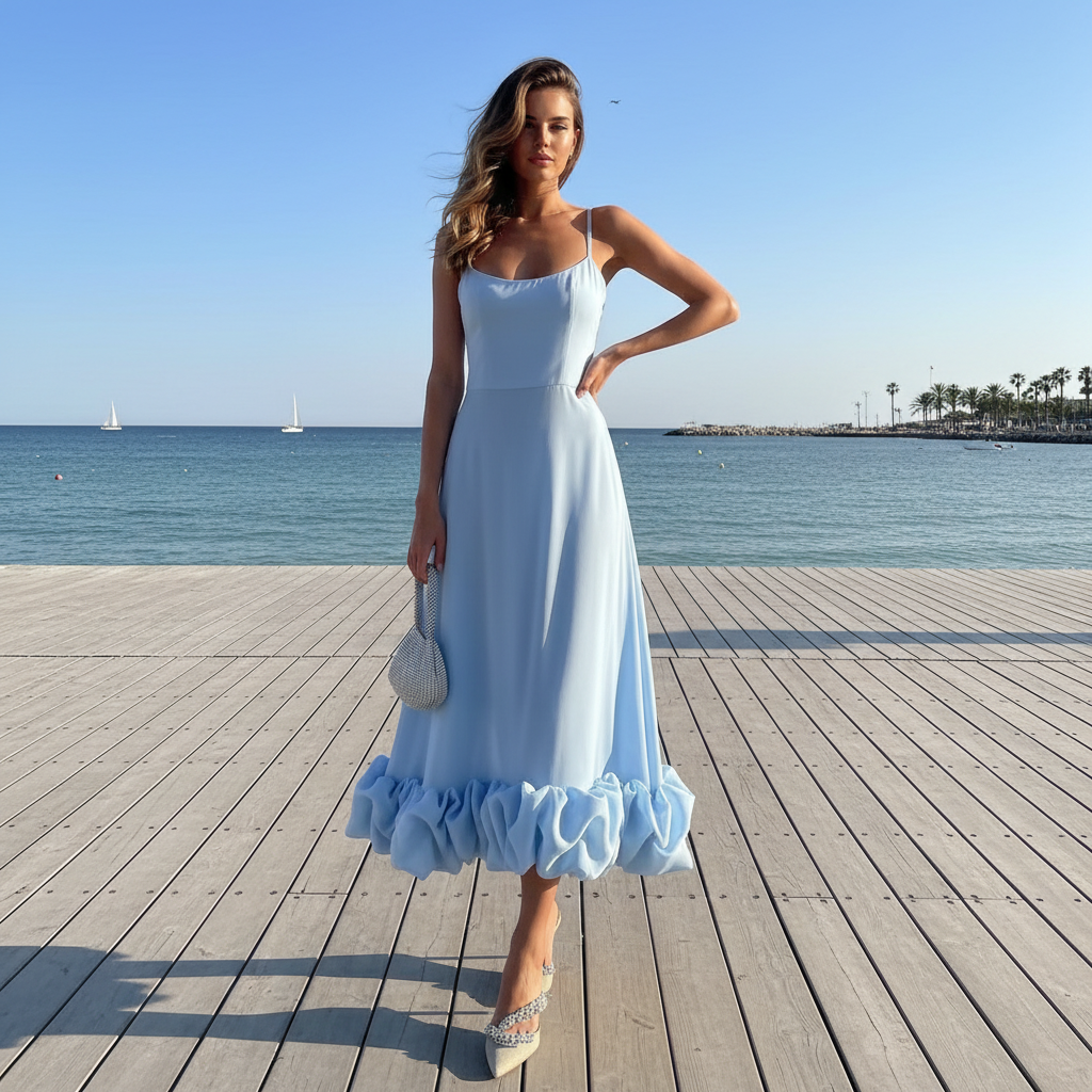 Blaine - Stilvolles Kleid mit sanftem Farbverlauf
