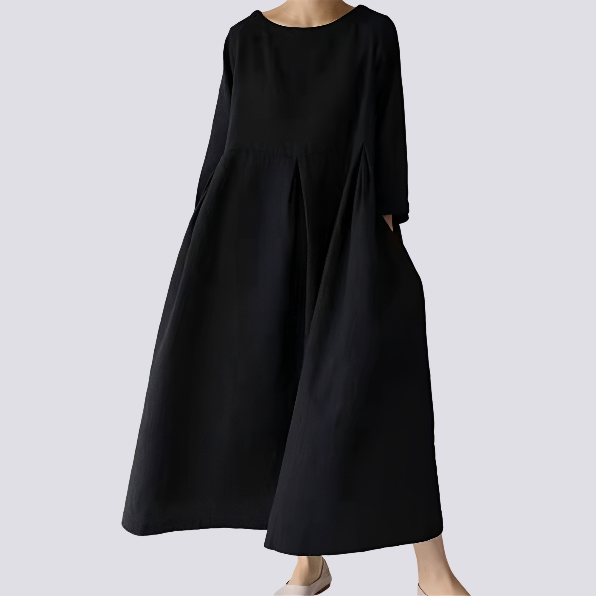 Veronica - Lockeres Kleid mit Taschen für Damen