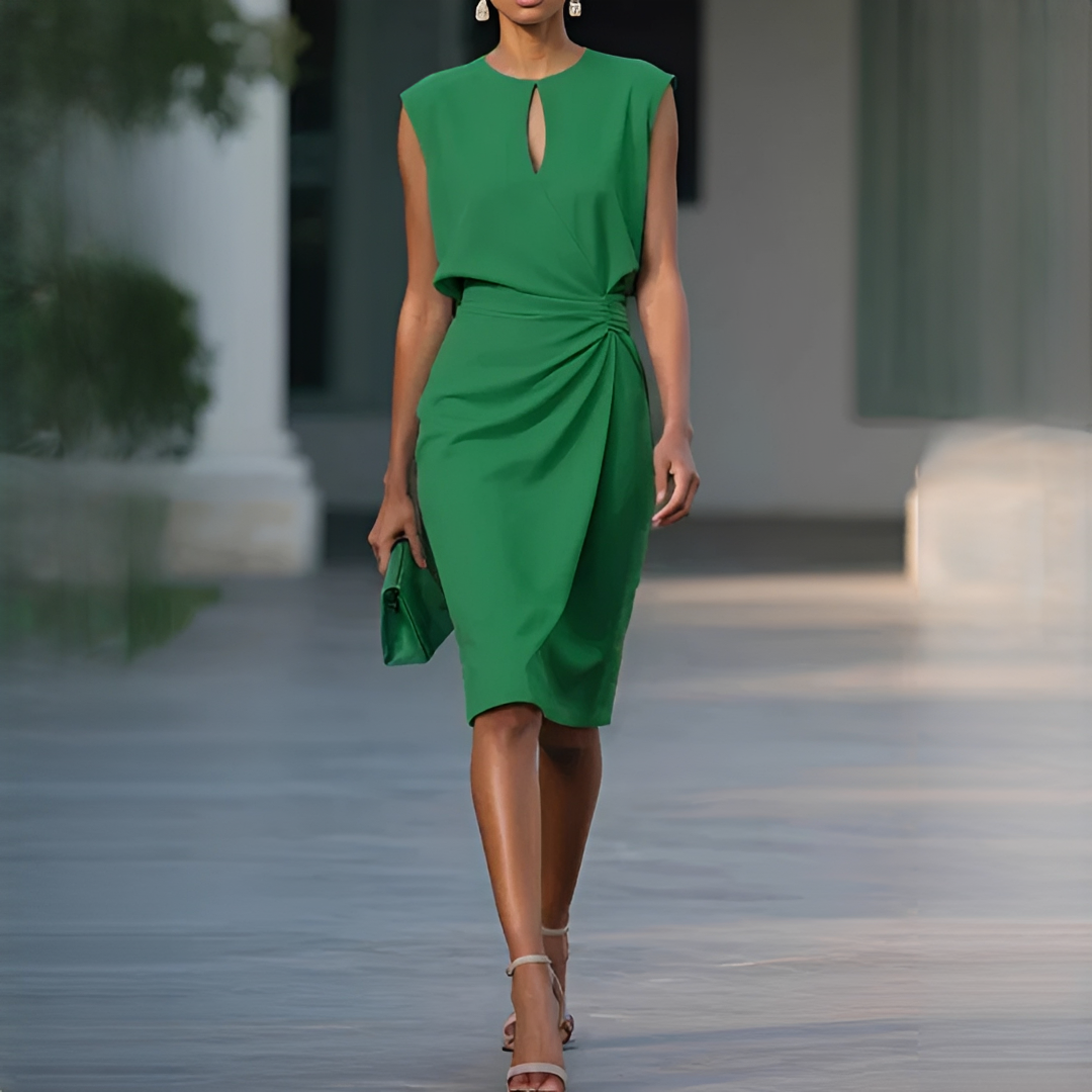Mirabel - Elegantes, schickes ärmelloses Kleid