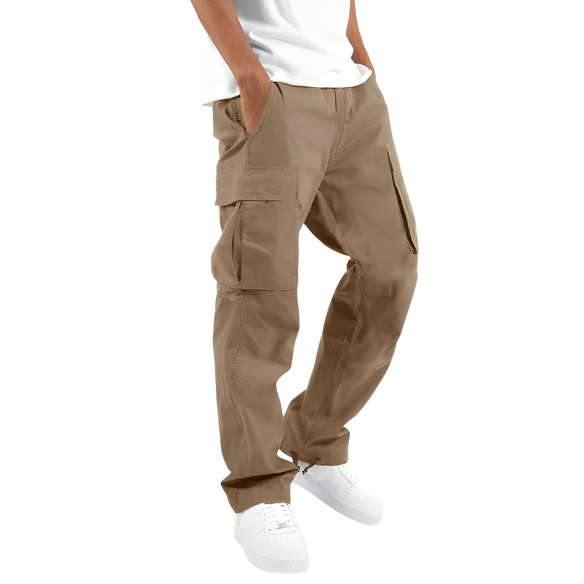 Cooper - Weite Herren-Cargohose mit Zugband