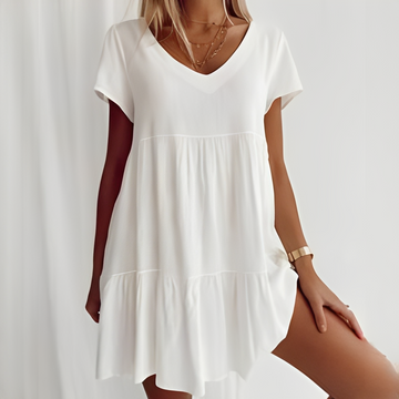 Judith - Leichtes, Weites Kurzes Kleid