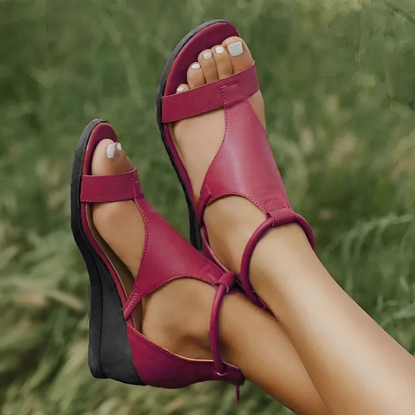 Joanna - Lässige Sandalen mit Absatz