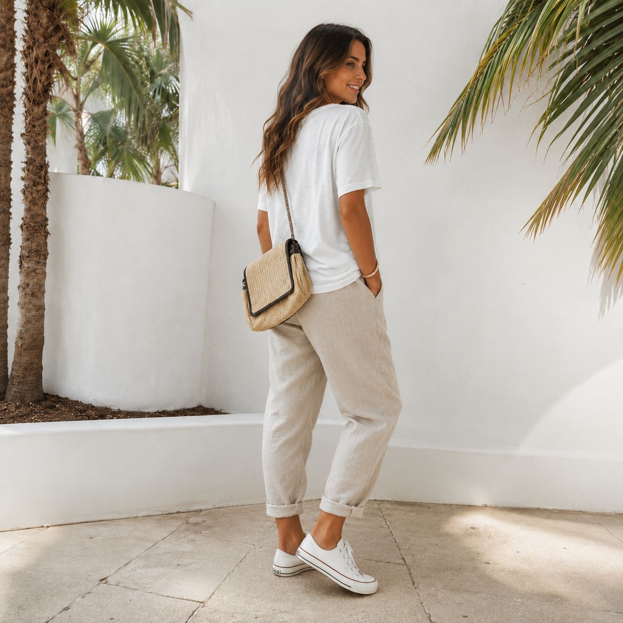 Elwyn - Atmungsaktive und Flexible Taillenhose