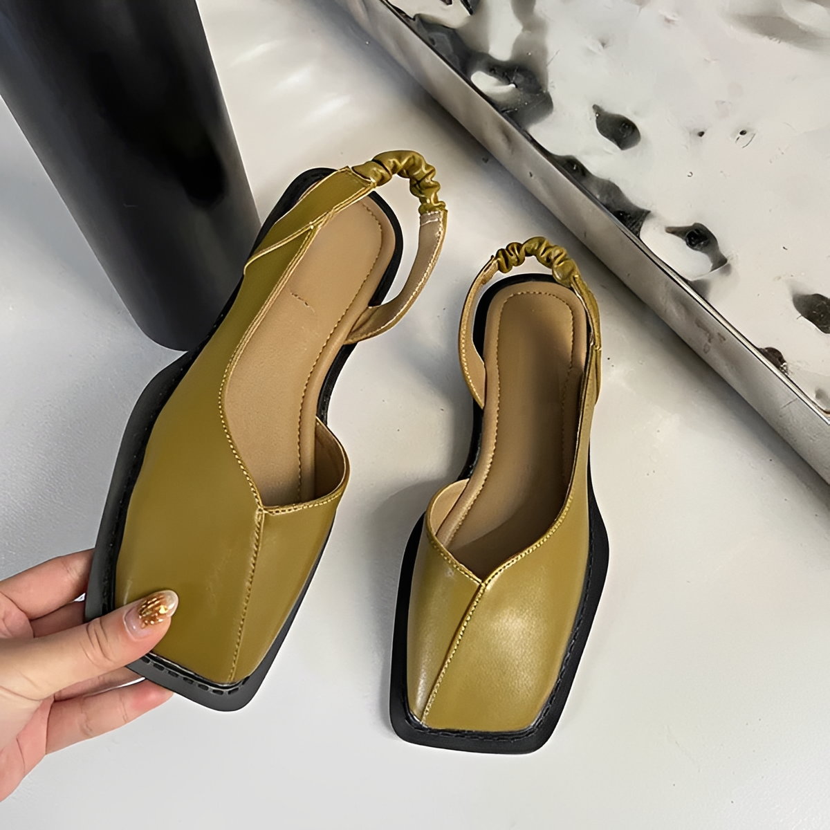 Eileen - Modische Schuhe mit eckiger Spitze