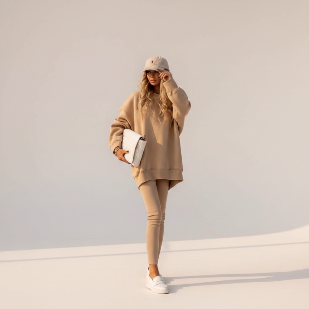 Jashanna - Weit geschnittenes Set mit Langarmhose