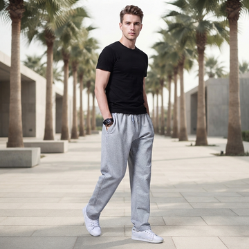 Aldrine - Bequeme, locker geschnittene Hose