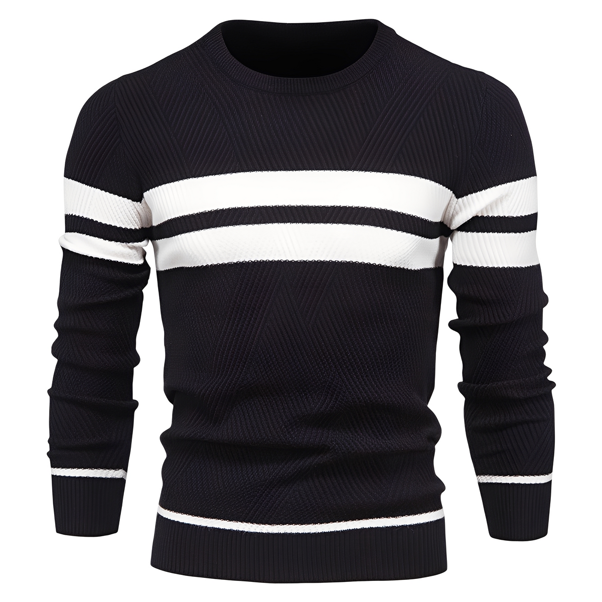 Anthony - Weicher und behaglicher Pullover mit Rundhals