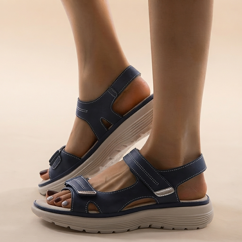 Donabelle - Bequeme Sandalen mit Riemchen