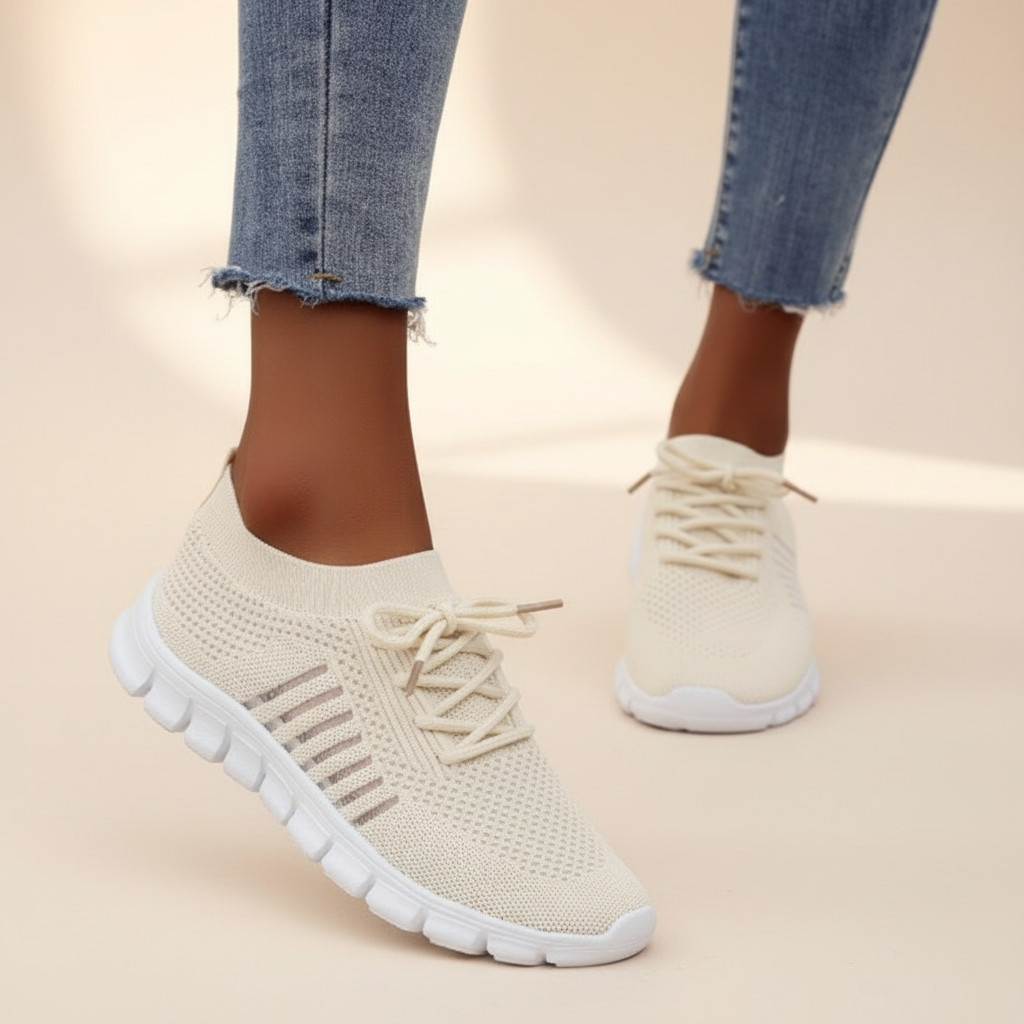 Vicky - Luftige Schnürsneaker