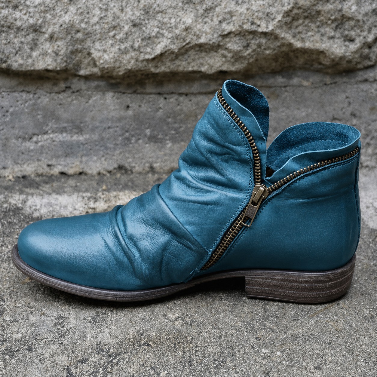 Julie - Trendige Stiefeletten mit Reißverschluss