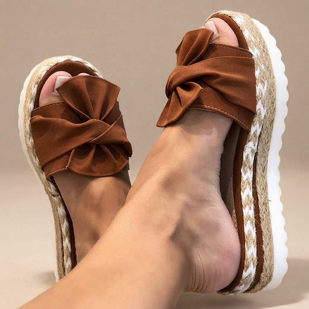 Claudia - Stilvolle Sandalen mit Schleifen