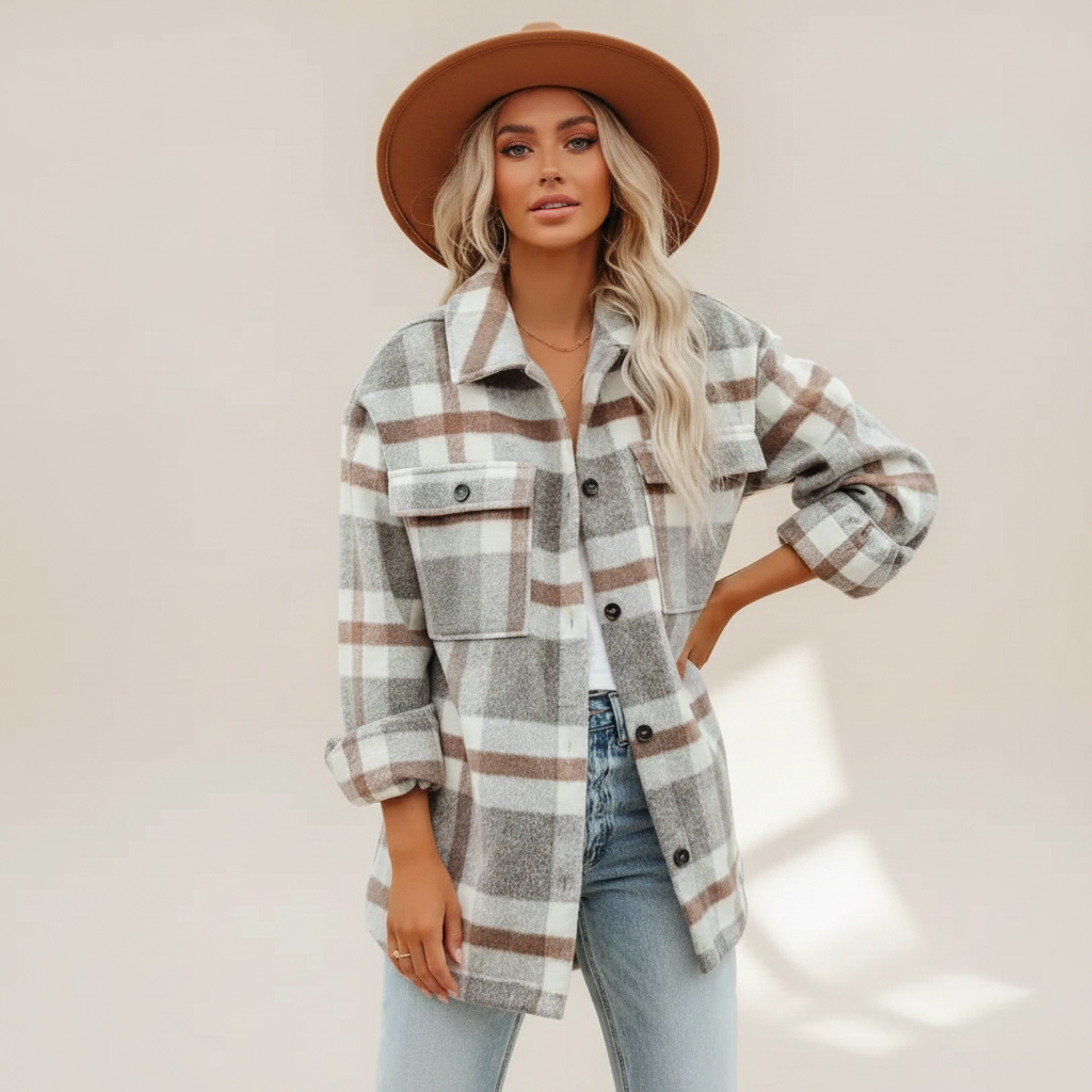 Mailys - Komfortable Bluse mit Knopfleiste