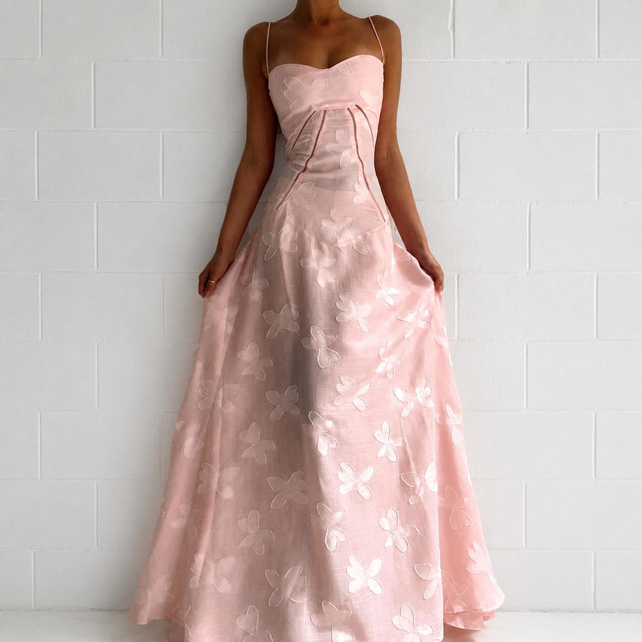 Sandra - Schickes Enganliegendes Maxikleid