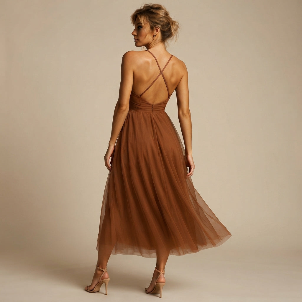 Cynthia - Schickes und Stilvolles Midikleid
