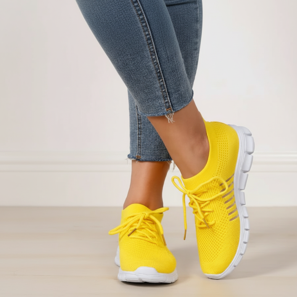 Vicky - Luftige Schnürsneaker