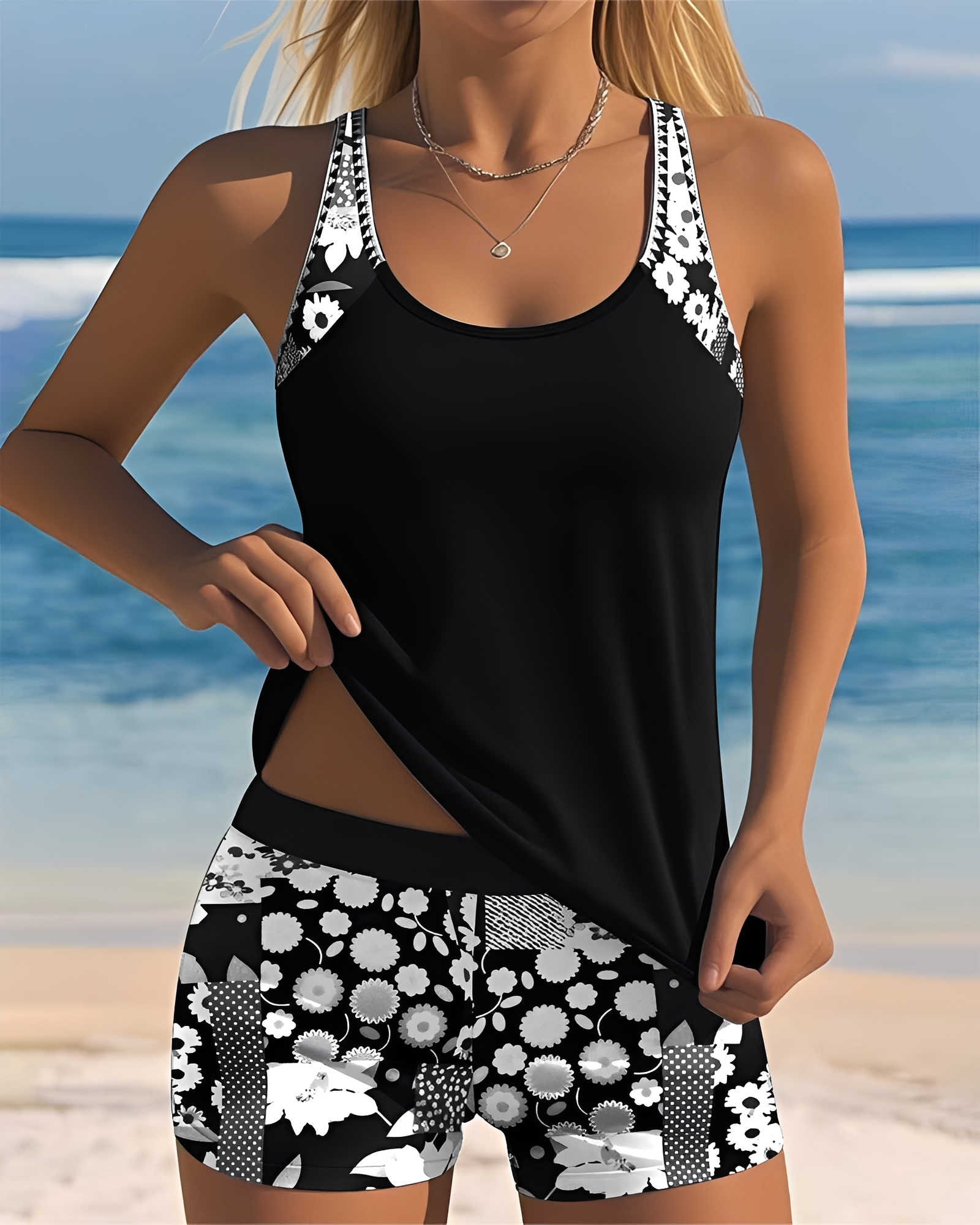 Jasmeen - Elegantes Tankini-Set