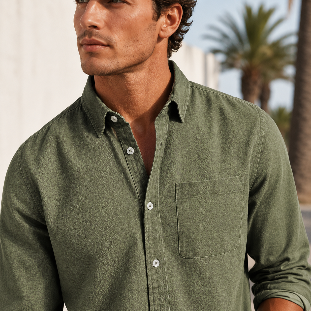 Wynford - Lockeres Button-Down-Hemd