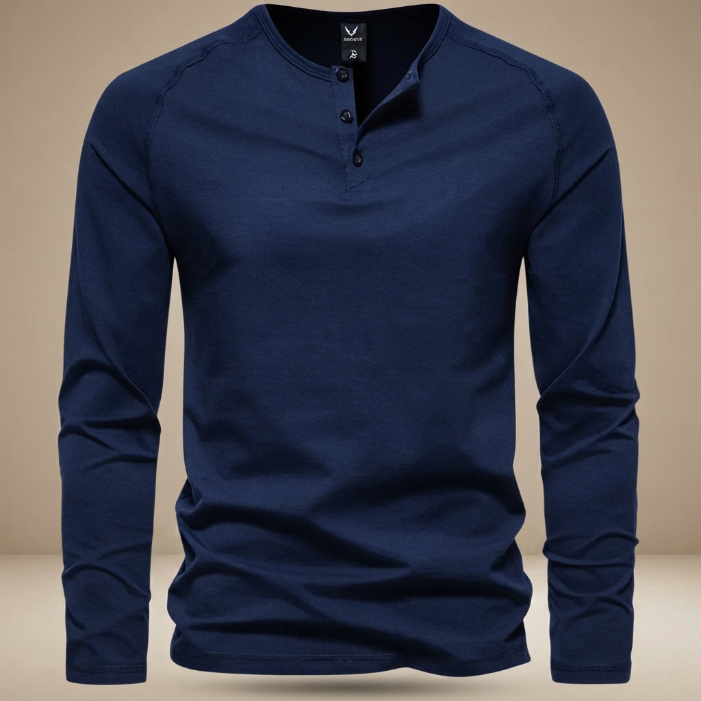 Keyhan - Zeitloses Henley-Shirt