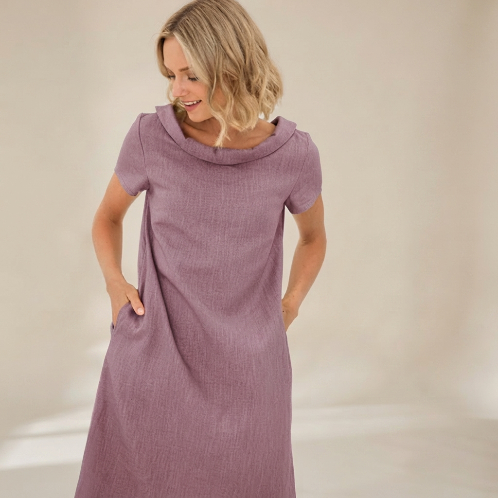Laurette - Bequemes, weit geschnittenes Kleid