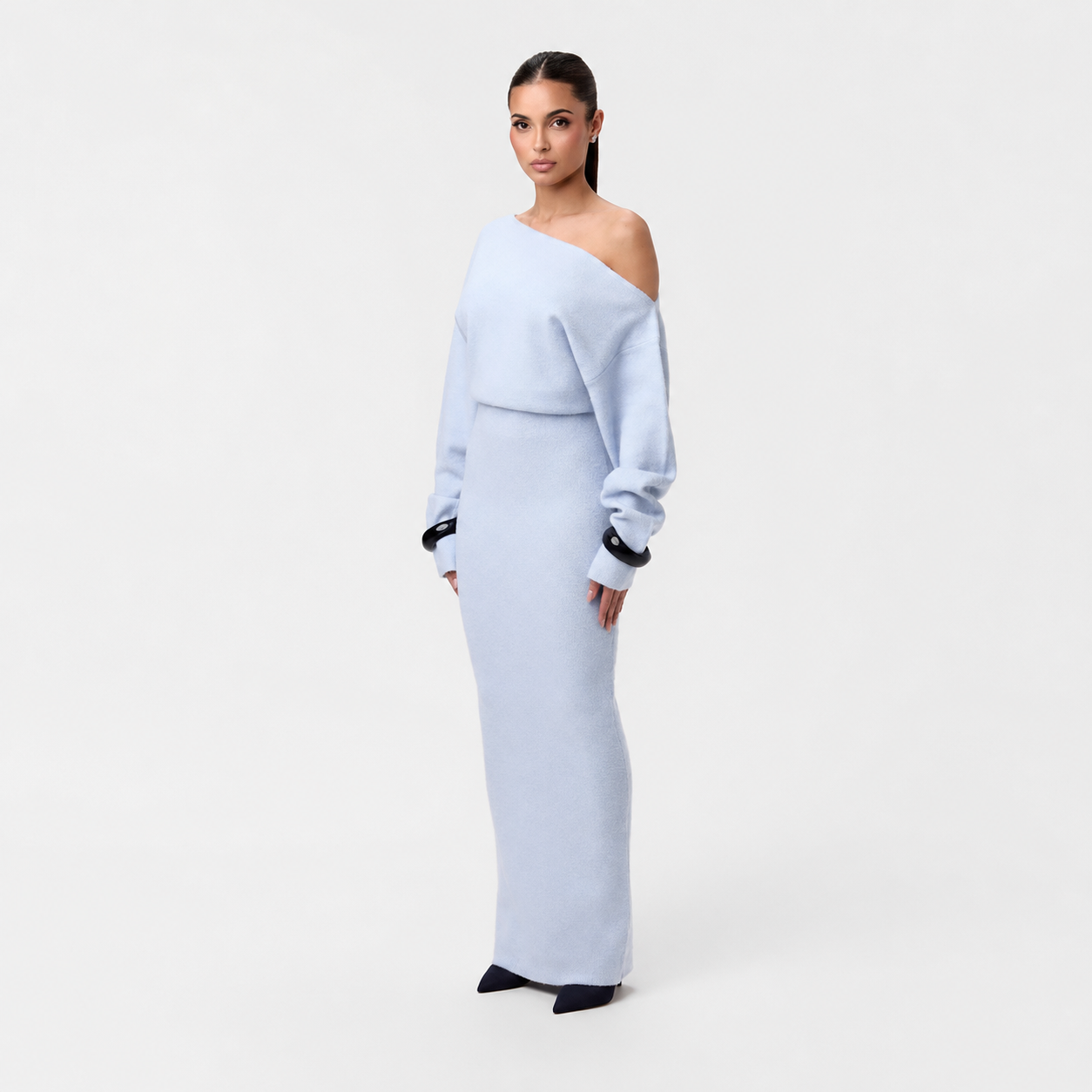 Tahlia - Elegantes Maxikleid mit einseitigem Träger