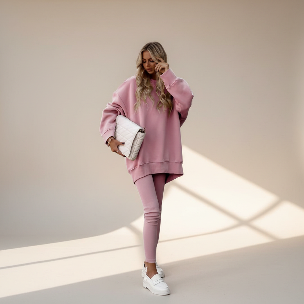 Jashanna - Weit geschnittenes Set mit Langarmhose