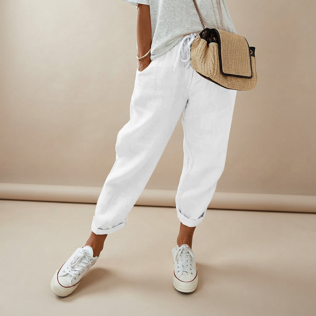 Elwyn - Atmungsaktive und Flexible Taillenhose
