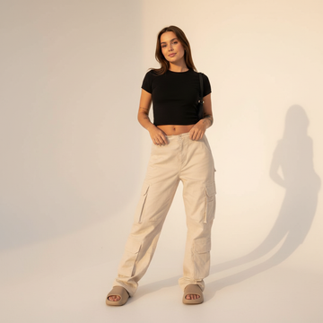 Kamley - Modische, locker sitzende Cargohose