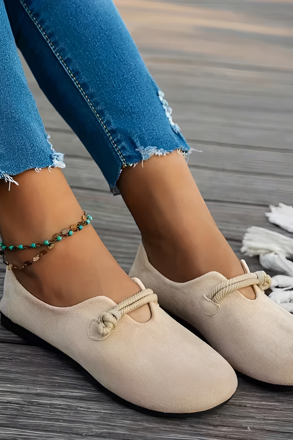 Naida - Stilvolle Schuhe mit runder Spitze