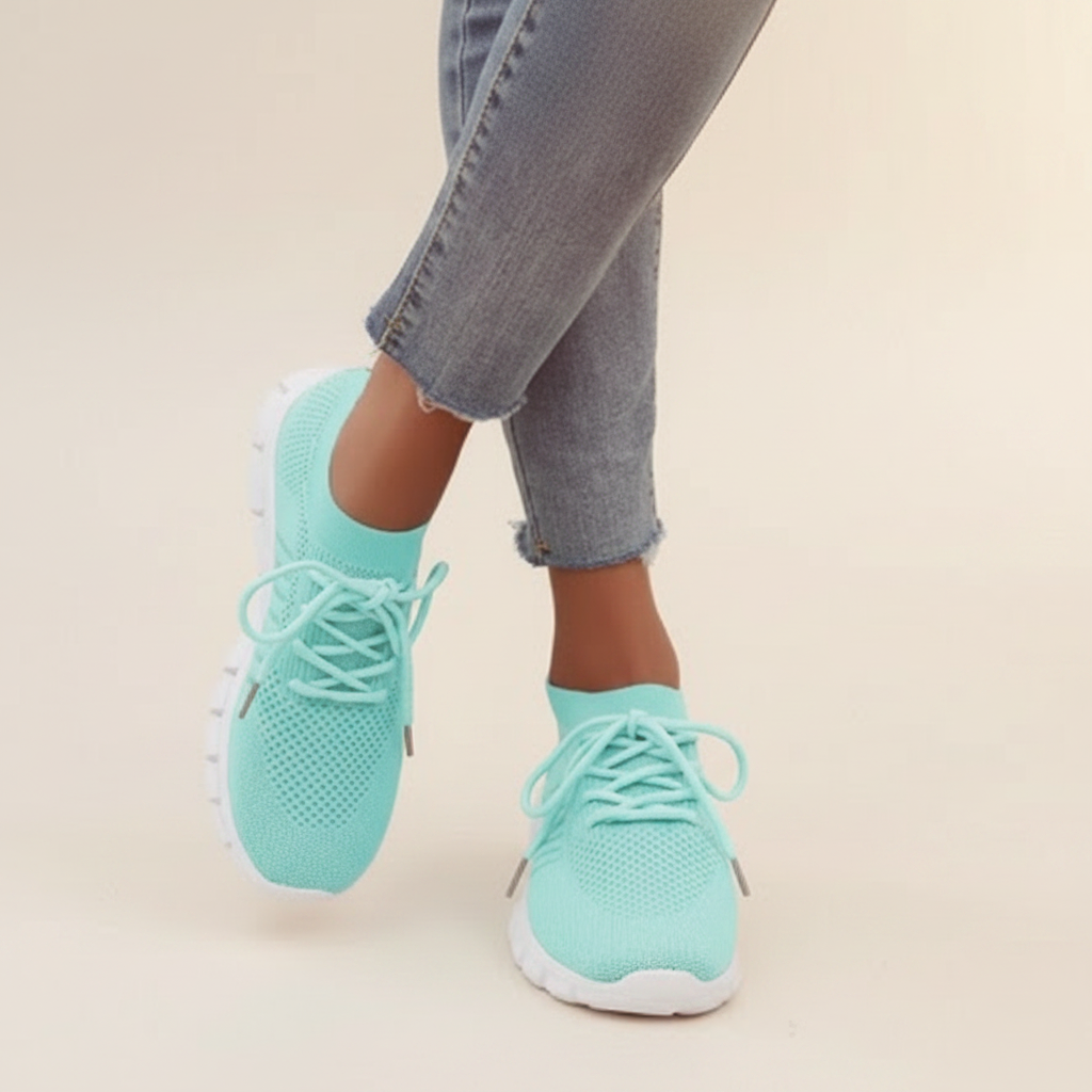 Vicky - Luftige Schnürsneaker
