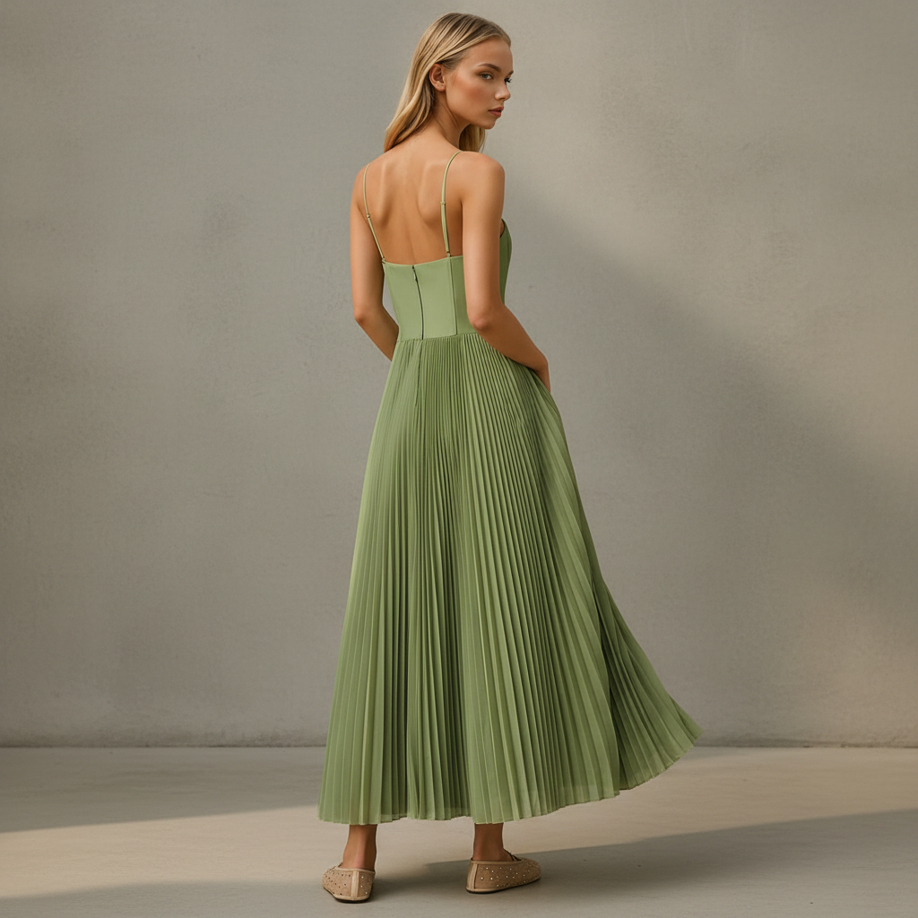 Lorelei - Elegantes Kleid ohne Rücken und Ärmel