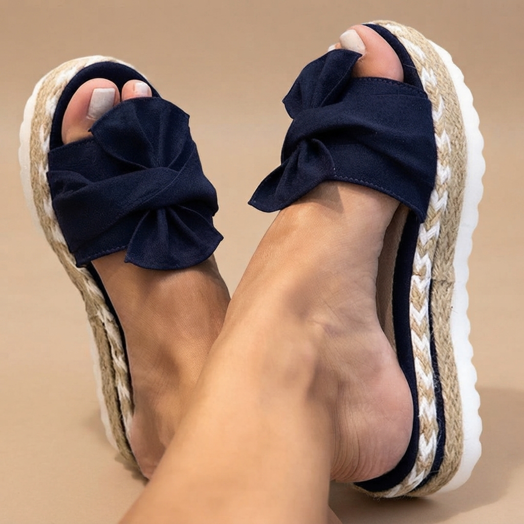Claudia - Stilvolle Sandalen mit Schleifen