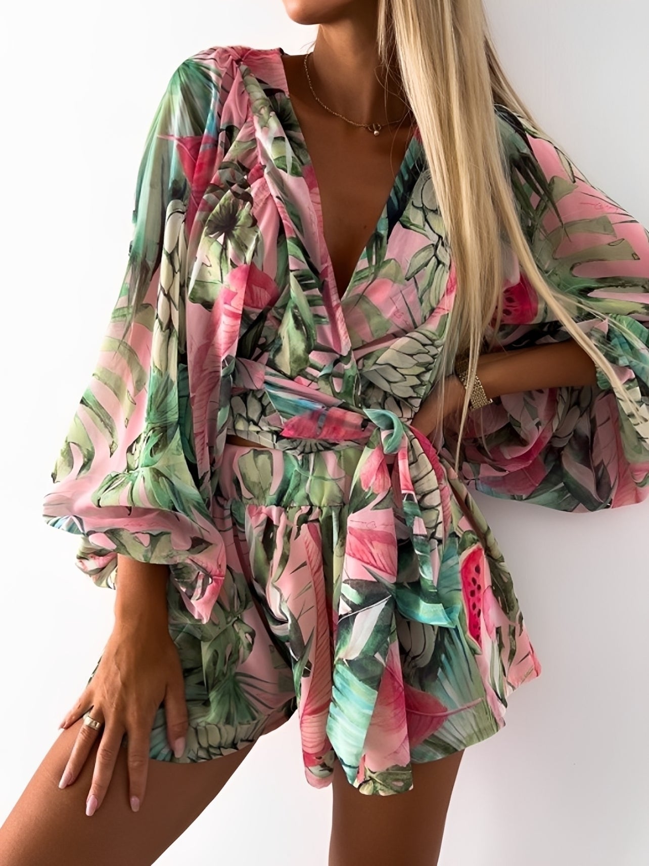 Marianne - Stilvolle Langarm-Romper