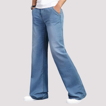 Hazel - Gerade geschnittene Jeans mit ausgestelltem Bein für Damen