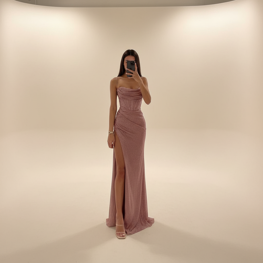 Monique - Schickes Maxikleid mit Schlitz