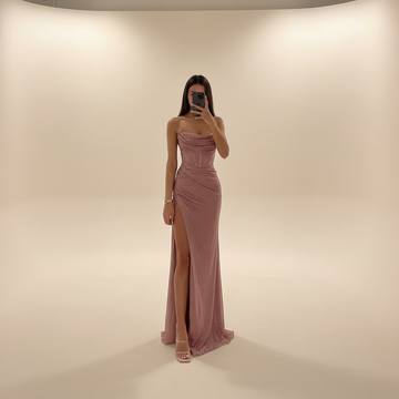 Monique - Schickes Maxikleid mit Schlitz