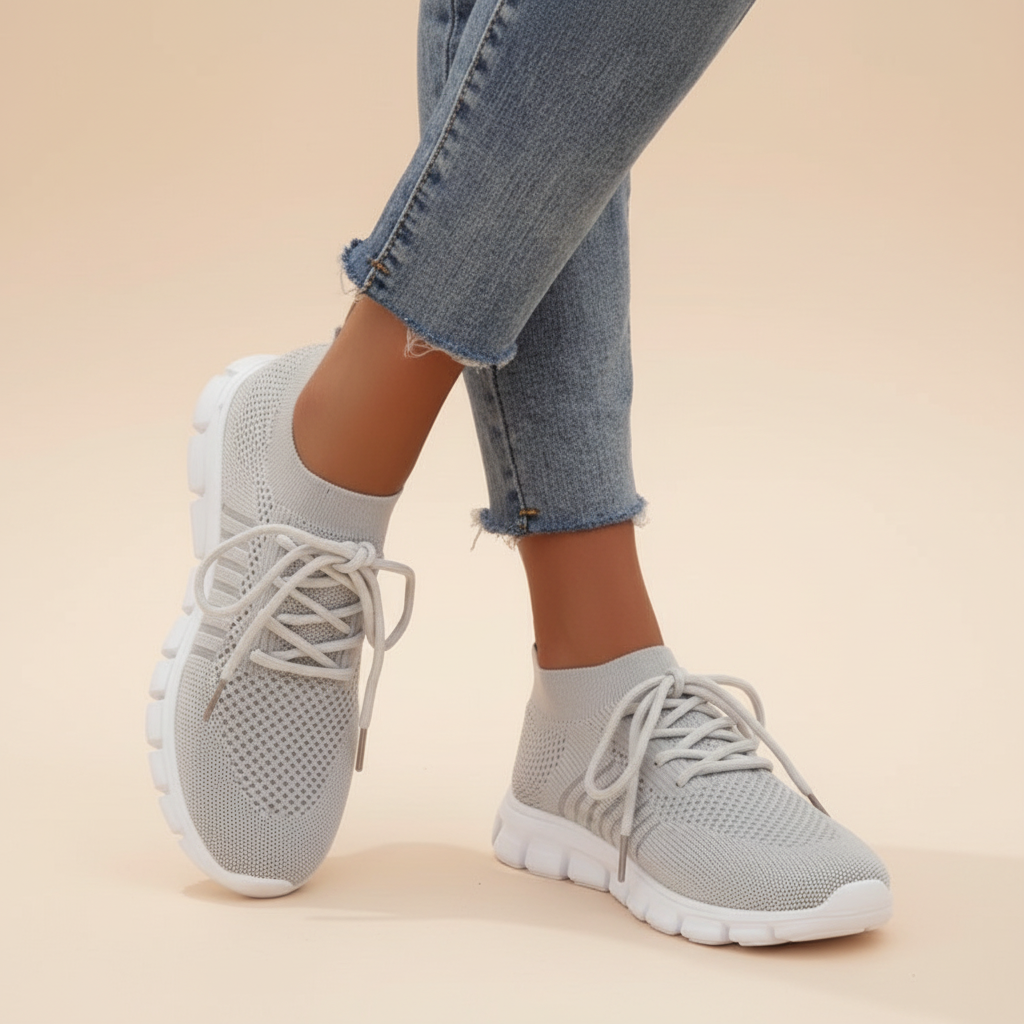 Vicky - Luftige Schnürsneaker