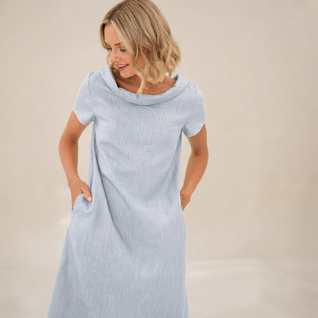 Laurette - Bequemes, weit geschnittenes Kleid