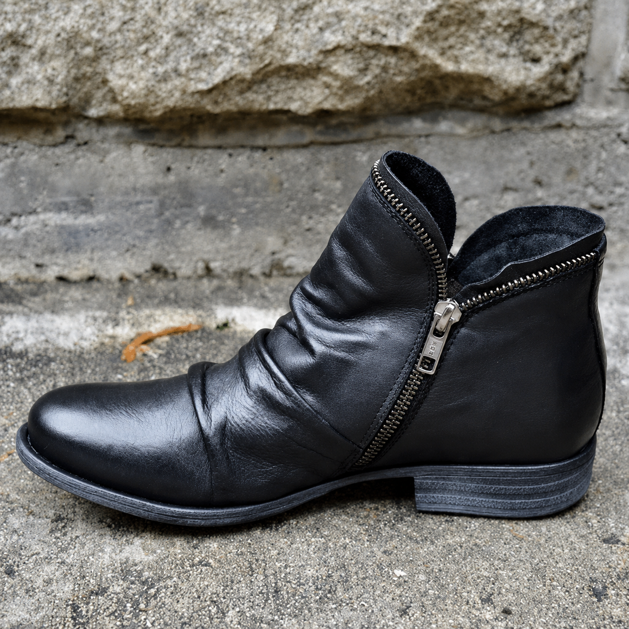 Julie - Trendige Stiefeletten mit Reißverschluss