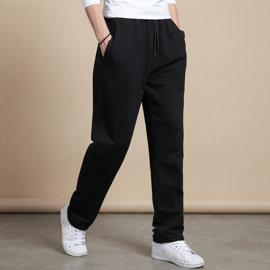 Aldrine - Bequeme, locker geschnittene Hose