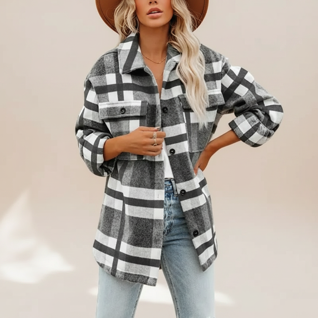 Mailys - Komfortable Bluse mit Knopfleiste