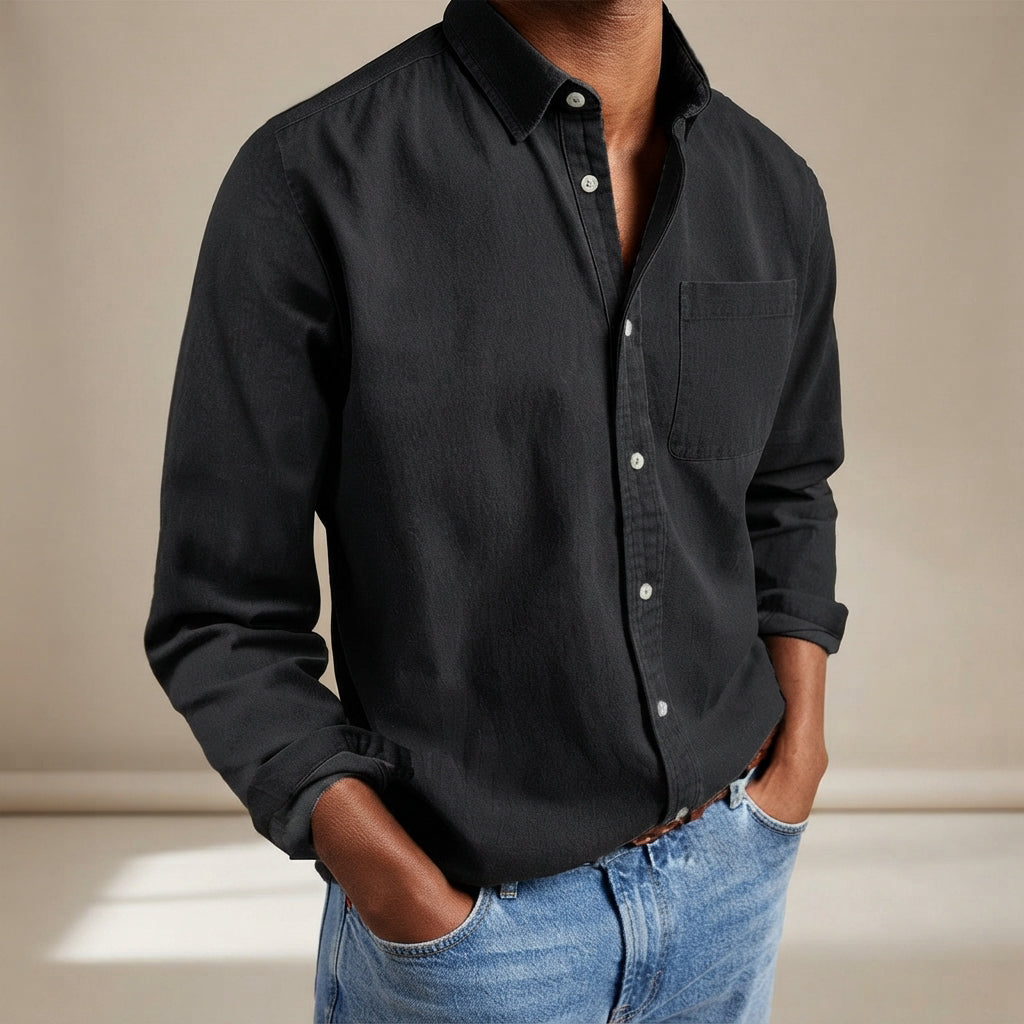 Wynford - Lockeres Button-Down-Hemd