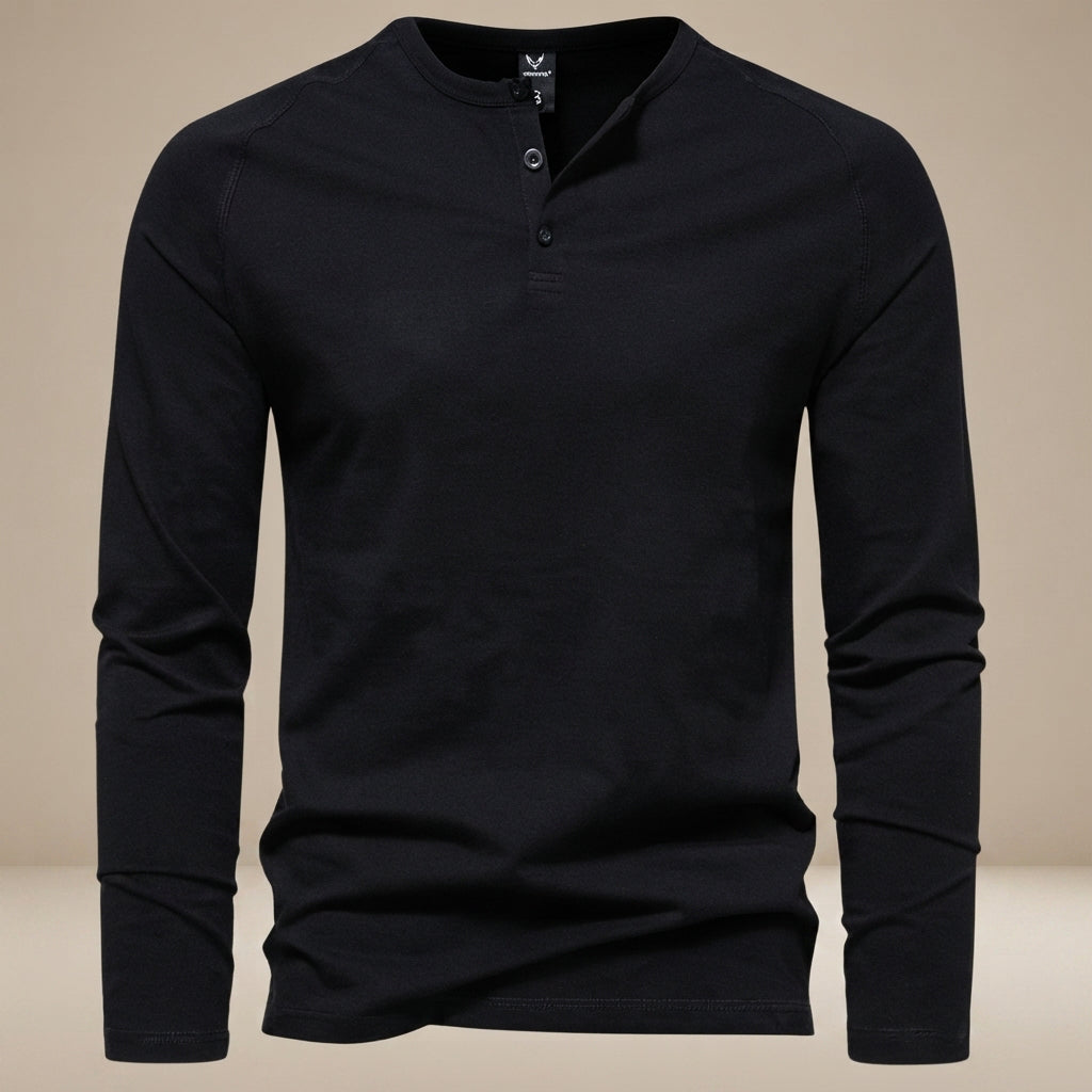 Keyhan - Zeitloses Henley-Shirt