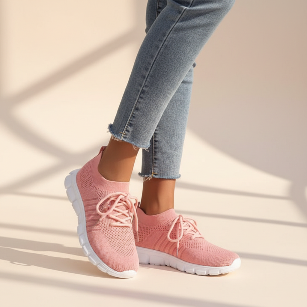Vicky - Luftige Schnürsneaker